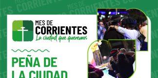 LA PEÑA DE LA CIUDAD ESTA VEZ EN ROTONDA PONCHO VERDE