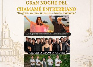 GRAN NOCHE DEL CHAMAME ENTRERRIANO!