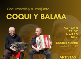COQUI Y BALMA FESTEJAN 50 AÑOS DE ANDAR MUSIQUERO