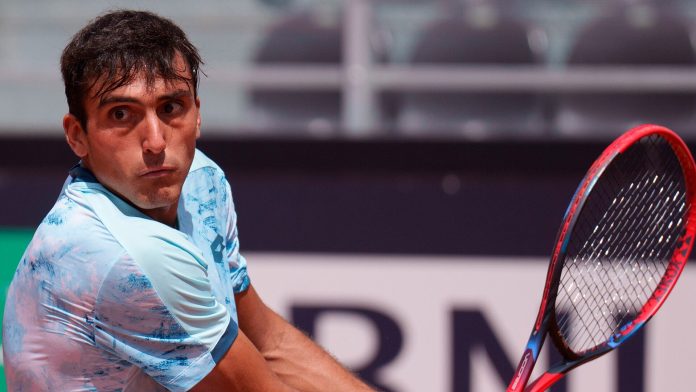Challenger de Montevideo: Román Burruchaga sorprendió a Mariano Navone en el duelo de argentinos y se metió en semifinales