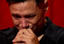 El desconsolado llanto de Mauro Zárate en medio de una entrevista cuando le mostraron las declaraciones de sus padres tras su primer gol profesional