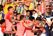 El sugerente posteo de Verón tras el triunfo de Estudiantes en Rosario y el gesto de repudio en el pasillo a Central