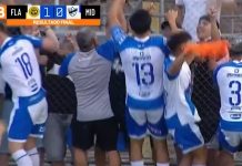 Midland se consagró campeón absoluto y logró un histórico ascenso a la B Nacional: el festejo de Agustín Orion en la tribuna