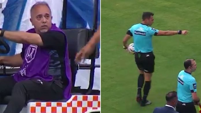 “¡Roja al del carrito!”: la insólita escena que se vivió en el partido de Godoy Cruz que definió su descenso a la Primera B Nacional