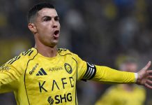 Cristiano Ronaldo, a un paso del récord de los 1.000 goles: su nuevo tanto de espaldas y el peculiar festejo