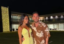 La foto navideña de Lionel Messi y Antonela Roccuzzo: la intimidad de la celebración y el detalle de la mesa dulce