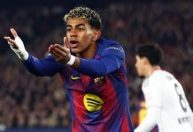 La reacción de Lamine Yamal tras ser sustituido en el último partido del Barcelona y la sentencia del entrenador en rueda de prensa