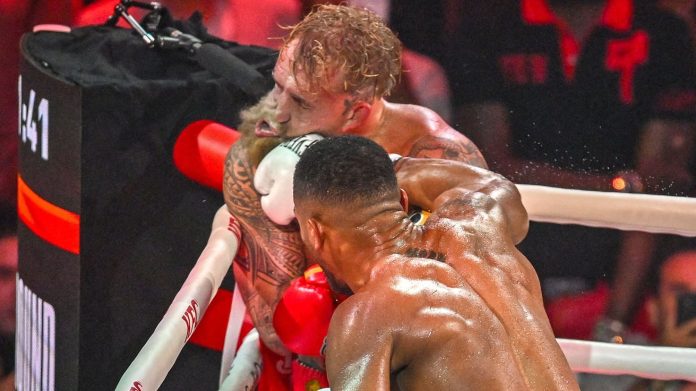 La revelación sobre la salud de Jake Paul después que Anthony Joshua le rompió la mandíbula en la pelea