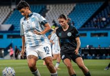 Racing derrotó a Belgrano en el Cilindro de Avellaneda y sacó la primera ventaja en la final del Torneo Femenino