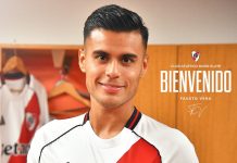 River Plate oficializó a Fausto Vera como nuevo refuerzo