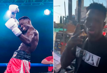 “¡Tremenda mano!“: el impactante KO de Bamba Niang, el boxeador senegalés que es vendedor ambulante y quiere pelear por Argentina