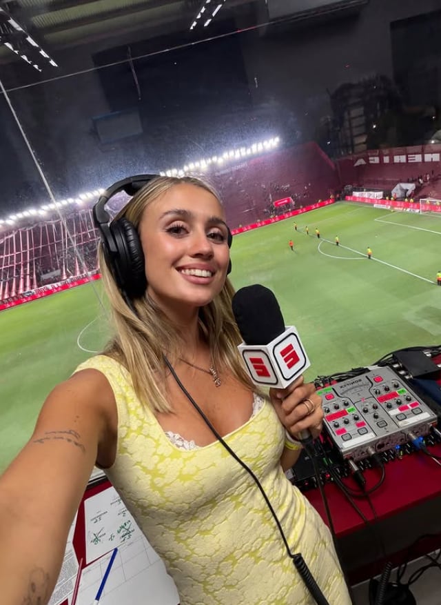 La respuesta de Morena Beltrán tras la polémica frase de Horacio Pagani por su debut como comentarista de fútbol: “Lo lamento por él”