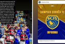 Conmoción en Brasil: un jugador convulsionó en medio de un partido contra Flamengo y tuvo que ser derivado a un hospital