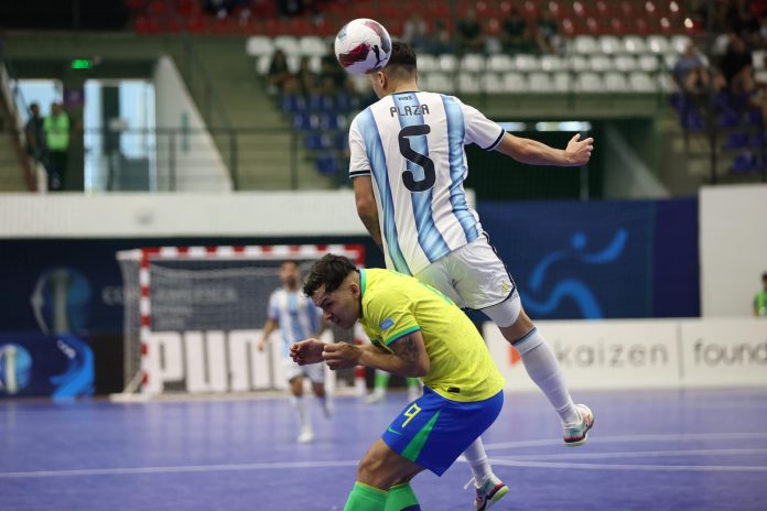 En un epílogo para el infarto, Argentina perdió ante Brasil la final de la Copa América de futsal