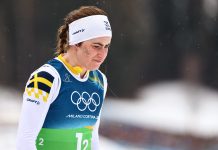 Sufríó varias caídas y caminó 200 metros sin un esquí en la nieve, pero se recuperó para ganar una increíble medalla para su país