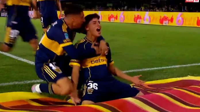 Así fue el primer gol de Tomás Aranda en Boca Juniors: la impactante ovación que recibió en el triunfo ante Instituto