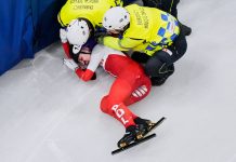 El calvario de la patinadora que sufrió un escalofriante corte en la cara durante los Juegos Olímpicos: “Tengo una placa de titanio”