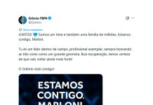 La escalofriante fractura de tobillo que sufrió un futbolista del Gremio en el Brasileirao