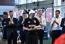 Los detalles de la primera práctica de Eduardo Coudet como técnico de River Plate: charla motivadora y un mensaje