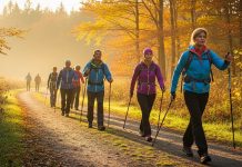 ¿Por qué la marcha nórdica es el entrenamiento más completo para todas las edades?