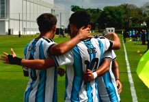 Con un plantel formado por promesas del Ascenso, Argentina le ganó 3-1 a Bolivia en el debut de los Juegos Odesur