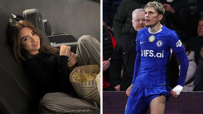 El romance entre Alejandro Garnacho y una modelo que da que hablar en Europa: “Le dio una tarjeta de crédito sin límite de gastos”