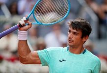 Mariano Navone dio pelea ante Zverev, pero cayó en tres sets y se despidió del Masters 1000 de Madrid