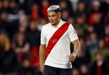 Del penal errado al gol del desahogo: la montaña rusa de Maxi Salas en el duelo entre River Plate y Blooming por la Sudamericana
