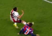La lupa sobre la expulsión de Matías Reali que dejó a San Lorenzo con diez jugadores frente a River Plate