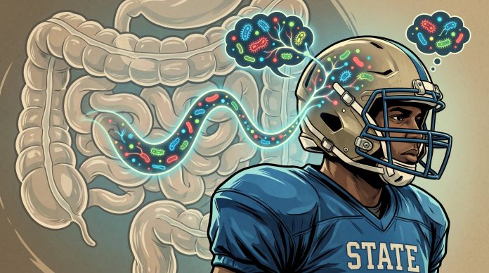 Los impactos en la cabeza alteran el microbioma intestinal en jugadores universitarios de fútbol americano