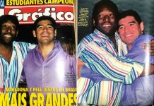 Los videos inéditos de un encuentro histórico entre Maradona y Pelé: de las mañas de los rivales a los defensores más duros