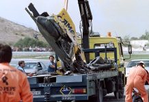 Su terrible accidente marcó a Ayrton Senna e inspiró el personaje de Brad Pitt en la película de la Fórmula 1