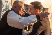 La respuesta de Claudio Tapia cuando le consultaron si Messi jugará un séptimo Mundial con la selección argentina