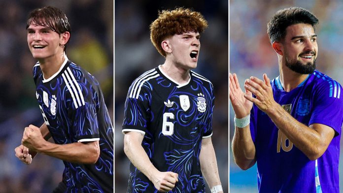 Los tres futbolistas de la selección argentina que apuntan a ser las “Ferraris” del Mundial 2026