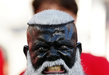 Quién es Udi Neco, el fanático de Turquía que es furor en el Mundial por su look