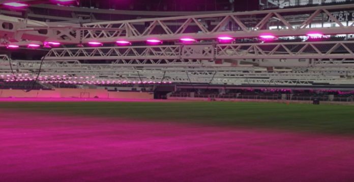 Sistema con luces para cuidar el césped y refrigeración: los detalles del impactante estadio en Dallas donde jugará Argentina