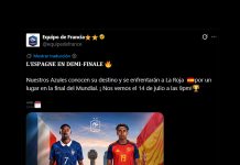 El detalle en una publicación de la selección de Francia que generó repudio en Paraguay