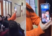 El emotivo momento que vivieron alumnos de una escuela cuando los jugadores de la selección argentina les hicieron una videollamada