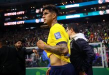 Hincapié se tapó la boca y fue expulsado por la “Ley Vinicius-Prestianni” en México-Ecuador por 16avos de final del Mundial