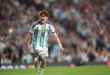 Los lujos del Colo Barco en un partido informal en Pilar: caño, gol y un look que fue muy celebrado en las redes
