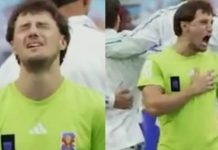 Quién es Lautaro Cuchietti, el argentino que se volvió viral tras cantar el himno como voluntario de la FIFA en Miami