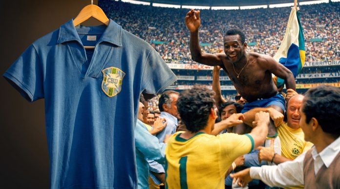 Subastan la camiseta que Pelé usó en la final del Mundial de 1958 por casi cinco millones de dólares