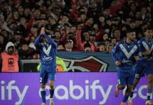El gol de Manuel Lanzini que le dio el empate a Vélez ante River Plate: así explicó su festejo