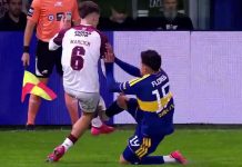 La lupa sobre la dura entrada de Leonel Flores que generó controversia en el triunfo de Boca Juniors ante Lanús