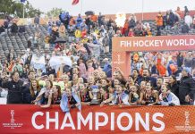 Provocadora celebración de las jugadoras de Bélgica con Las Leonas tras la polémica con Países Bajos en semifinales del Mundial de hockey
