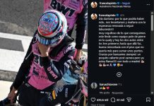 El posteo de Colapinto tras su remontada en el GP de Italia: el problema que sufrió y una frase esperanzadora